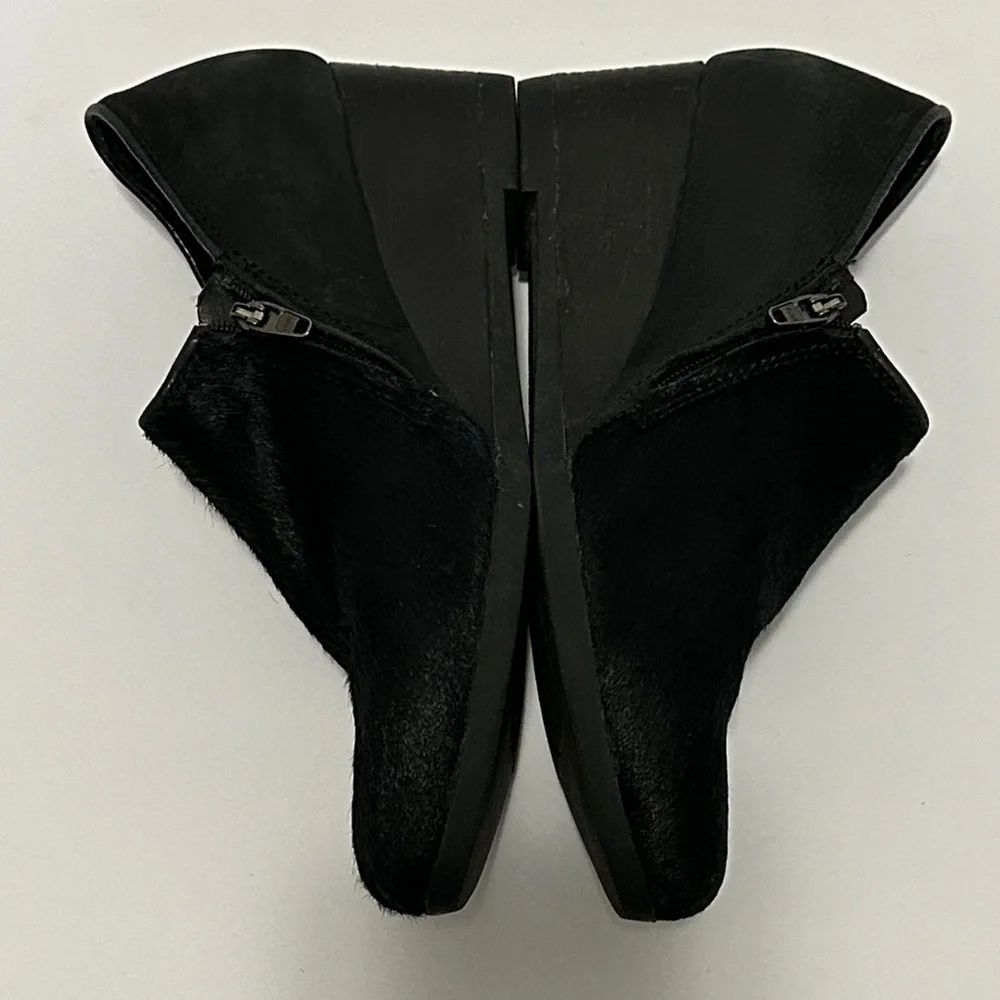Bussola Weyburn Willow wedge ankle boots 37 or 6.5